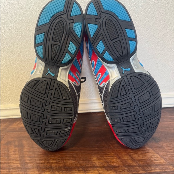 Puma Red and Blue Athletic Shoes - Picture 5 of 5